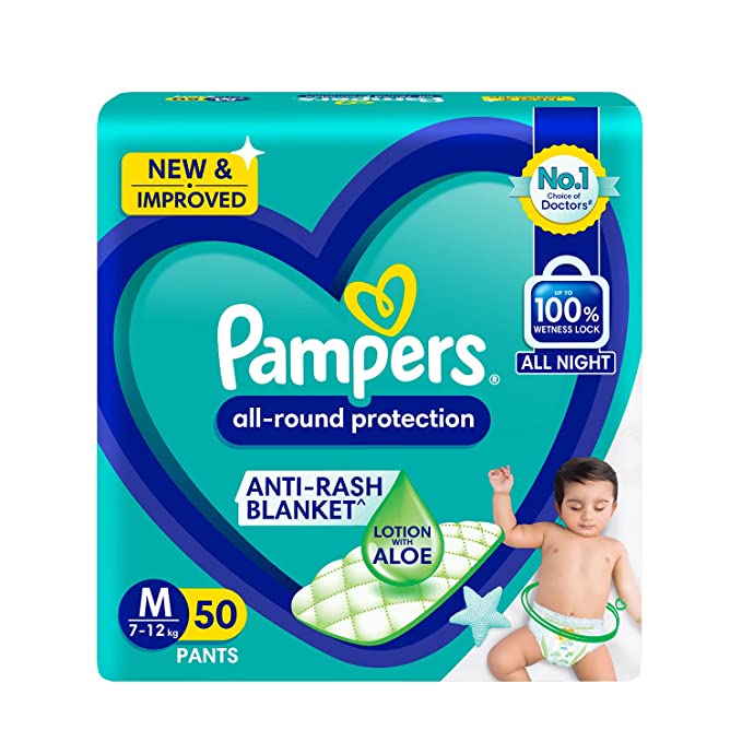 Pampers All Round Protection  M 50 Pants
